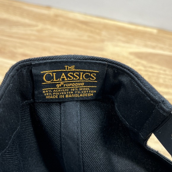 Yupoong Bad Monkey American Flag Camo Snapback Baseball Cap Wool Cotton Blend - Picture 6 of 6